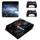 Detroit Become Human decal skin sticker for PS4 Pro console and controllers
