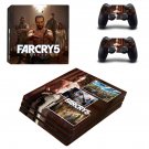 Far Cry 5 decal skin sticker for PS4 Pro console and controllers