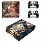 Attack on Titan 2 decal skin sticker for PS4 Pro console and controllers
