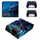 Black Panther decal skin sticker for PS4 Pro console and controllers
