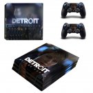 Detroit Become Human decal skin sticker for PS4 Pro console and controllers