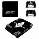 Sword Art Online decal skin sticker for PS4 Pro console and controllers