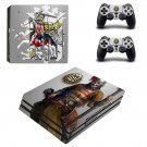 Kingdom Come Deliverance decal skin sticker for PS4 Pro console and controllers