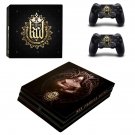 Kingdom Come Deliverance decal skin sticker for PS4 Pro console and controllers