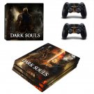 Dark Souls decal skin sticker for PS4 Pro console and controllers