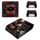 God of War 4 decal skin sticker for PS4 Pro console and controllers