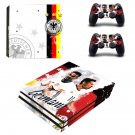 Germany national football team decal skin sticker for PS4 Pro console and controllers