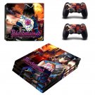 Bloodstained Ritual of the Night decal skin sticker for PS4 Pro console and controllers