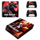 God Eater 3 decal skin sticker for PS4 Pro console and controllers