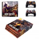 God Eater 3 decal skin sticker for PS4 Pro console and controllers
