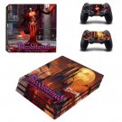 Bloodstained Ritual of the Night decal skin sticker for PS4 Pro console and controllers