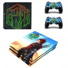 Metal Max Xeno decal skin sticker for PS4 Pro console and controllers