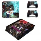Bloodstained Ritual of the Night decal skin sticker for PS4 Pro console and controllers