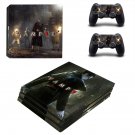 Vampyr decal skin sticker for PS4 Pro console and controllers