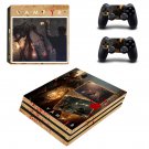 Vampyr decal skin sticker for PS4 Pro console and controllers