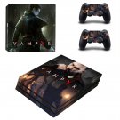 Vampyr decal skin sticker for PS4 Pro console and controllers