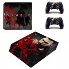 Vampyr decal skin sticker for PS4 Pro console and controllers