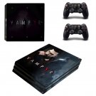 Vampyr decal skin sticker for PS4 Pro console and controllers