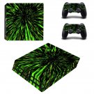Abstract wallpaper decal skin sticker for PS4 Pro console and controllers
