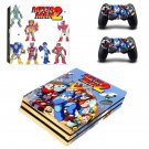 Mega Man 2 decal skin sticker for PS4 Pro console and controllers