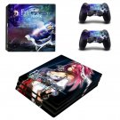 Fate Extella decal skin sticker for PS4 Pro console and controllers