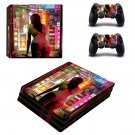 Sexy Lady decal skin sticker for PS4 Pro console and controllers