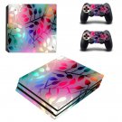 Abstract Wallpaper decal skin sticker for PS4 Pro console and controllers