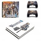 Valkyria Chronicles 4 decal skin sticker for PS4 Pro console and controllers