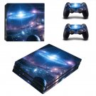Galaxy Wallpaper decal skin sticker for PS4 Pro console and controllers