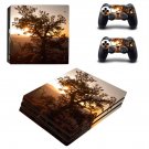 Tree wallpaper decal skin sticker for PS4 Pro console and controllers