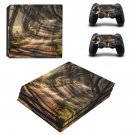 Dark Hedges decal skin sticker for PS4 Pro console and controllers