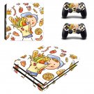 Fast food decal skin sticker for PS4 Pro console and controllers