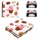 Fast food decal skin sticker for PS4 Pro console and controllers