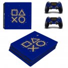 Classic design decal skin sticker for PS4 Pro console and controllers