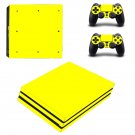 Single Color decal skin sticker for PS4 Pro console and controllers