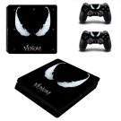 Venom decal skin sticker for PS4 Slim console and controllers