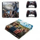 Far Cry 5 decal skin sticker for PS4 Slim console and controllers
