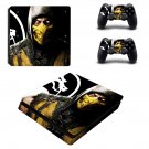 Mortal Kombat X decal skin sticker for PS4 Slim console and controllers