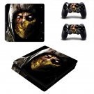 Mortal Kombat X decal skin sticker for PS4 Slim console and controllers