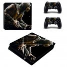 Mortal Kombat X decal skin sticker for PS4 Slim console and controllers