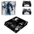 Mortal Kombat X decal skin sticker for PS4 Slim console and controllers