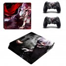 Tokyo Ghoul decal skin sticker for PS4 Slim console and controllers