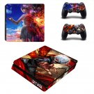 Tokyo Ghoul decal skin sticker for PS4 Slim console and controllers