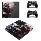 Tokyo Ghoul decal skin sticker for PS4 Slim console and controllers