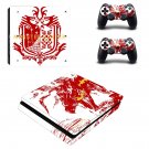 Monster Hunter World decal skin sticker for PS4 Slim console and controllers