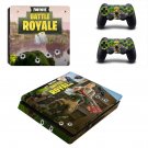 Fortnite decal skin sticker for PS4 Slim console and controllers