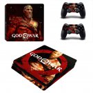 God of War 4 decal skin sticker for PS4 Slim console and controllers