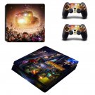 Avengers infinity war decal skin sticker for PS4 Slim console and controllers