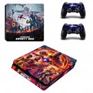 Avengers infinity war decal skin sticker for PS4 Slim console and controllers