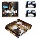 Far Cry 5 decal skin sticker for PS4 Slim console and controllers